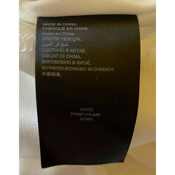 Bebe Womens Ivory Halter Neck Bodycon Dress Size L Polyester Blend - Picture 6 of 8